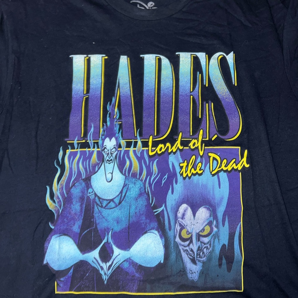 Black HADES  DISNEY Graphic T-Shirt